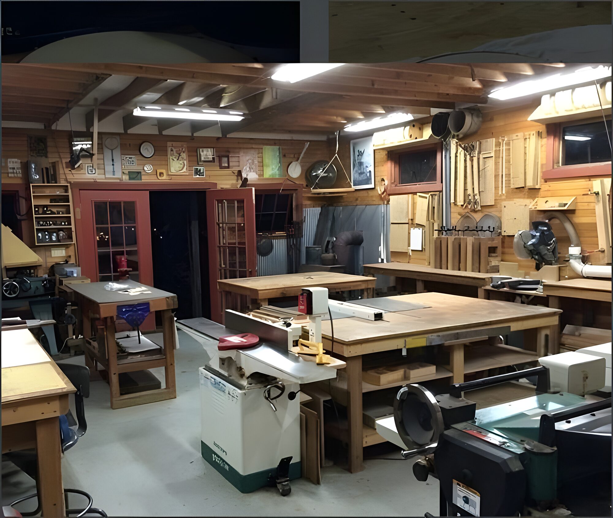 Inside the Pro·Wood workshop